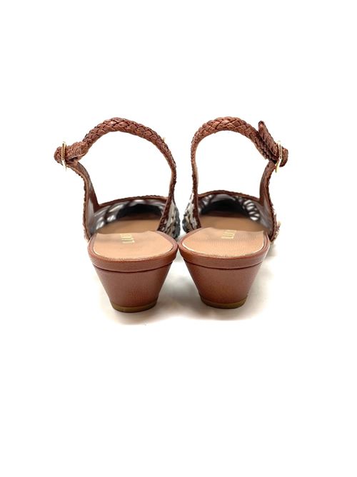 Geflochtene Slingbacks IL LACCIO | N1008INTRECCIOMULTI TAN
